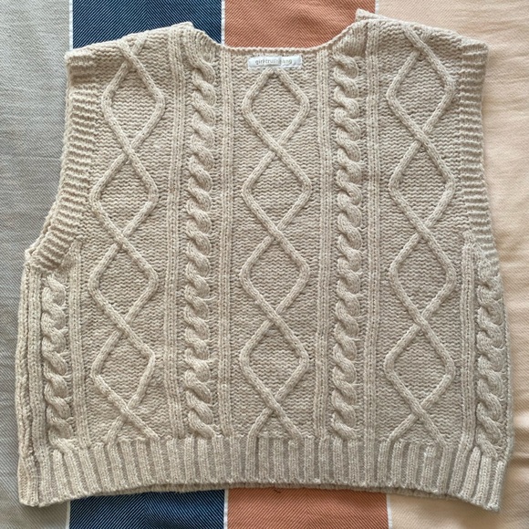 Oversized sweater sans manche - Picture 2 of 2